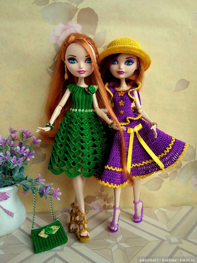 Мои вязалочки для Эверяшек. часть 2, продолжение
