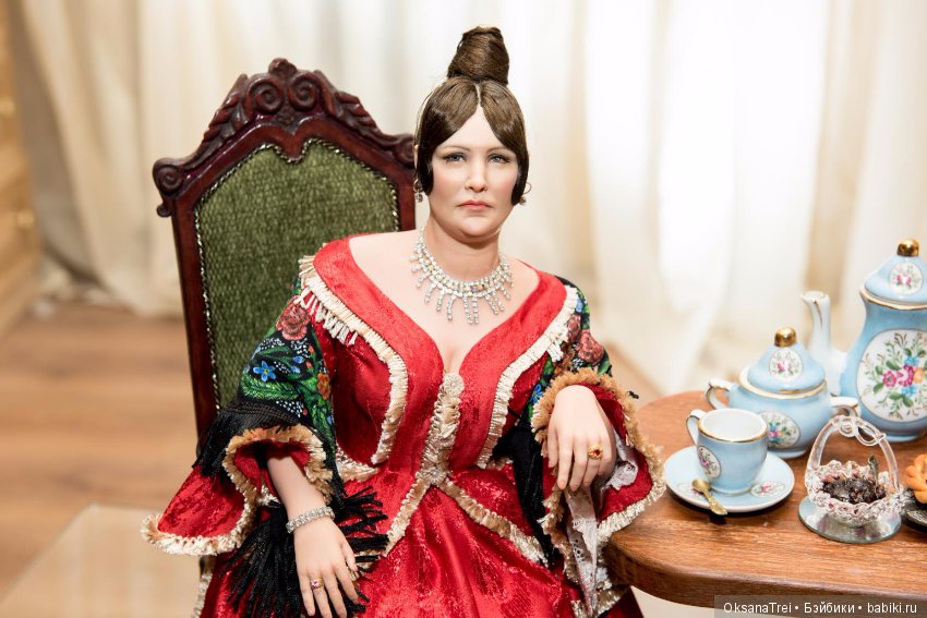 Портретные куклы Оксаны Трей (фото 3)