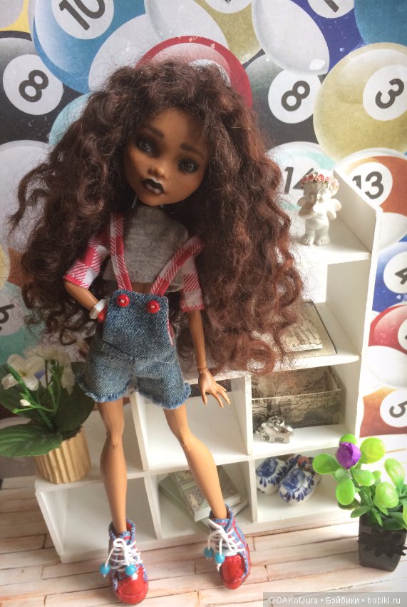 Эш, ООАК Монстр Хай — ООАК Monster High и Ever After High: репейнт (фото 2)