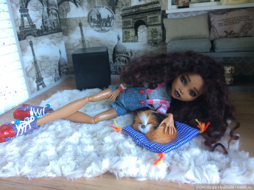 Эш, ООАК Монстр Хай — ООАК Monster High и Ever After High: репейнт (фото 5)