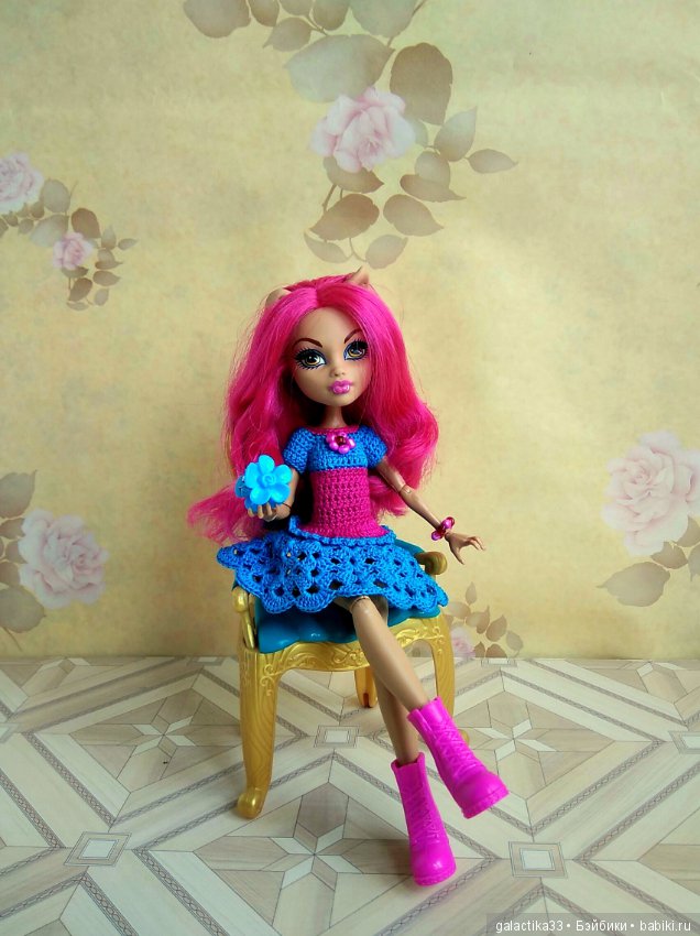 Мои вязалочки для кукол Монстер Хай
