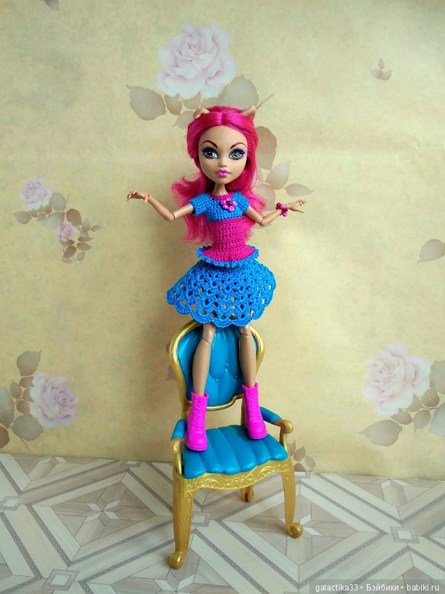 Мои вязалочки для кукол Монстер Хай