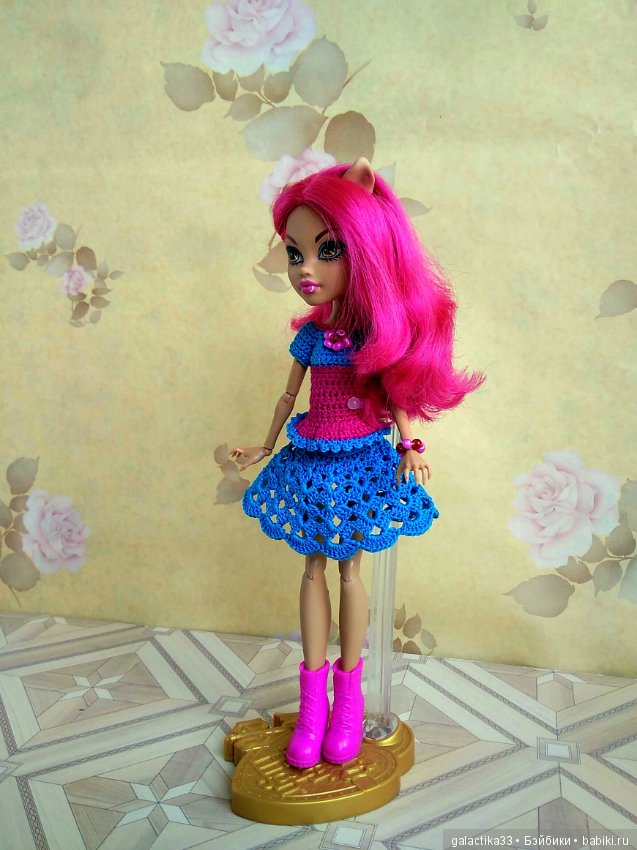 Мои вязалочки для кукол Монстер Хай