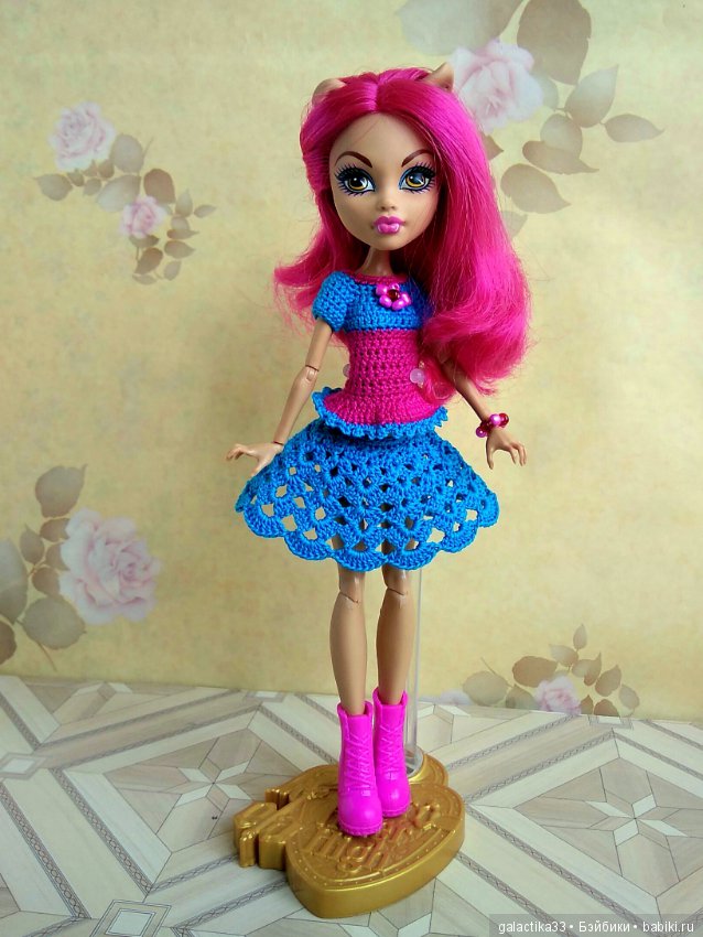 Мои вязалочки для кукол Монстер Хай