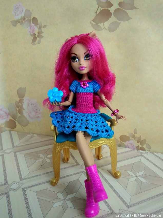 Мои вязалочки для кукол Монстер Хай