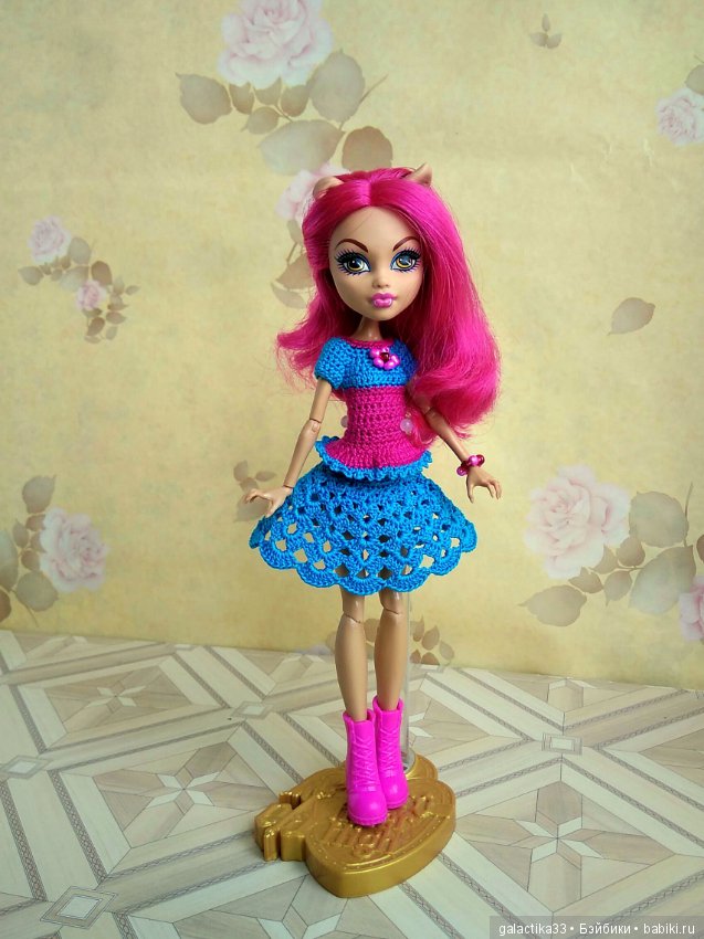 Мои вязалочки для кукол Монстер Хай