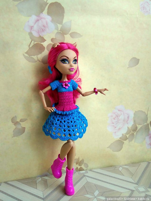Мои вязалочки для кукол Монстер Хай