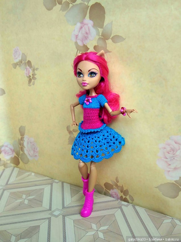 Мои вязалочки для кукол Монстер Хай