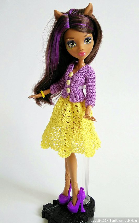 Мои вязалочки для кукол Монстер Хай