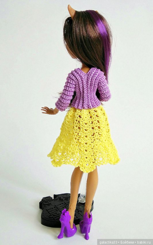 Мои вязалочки для кукол Монстер Хай