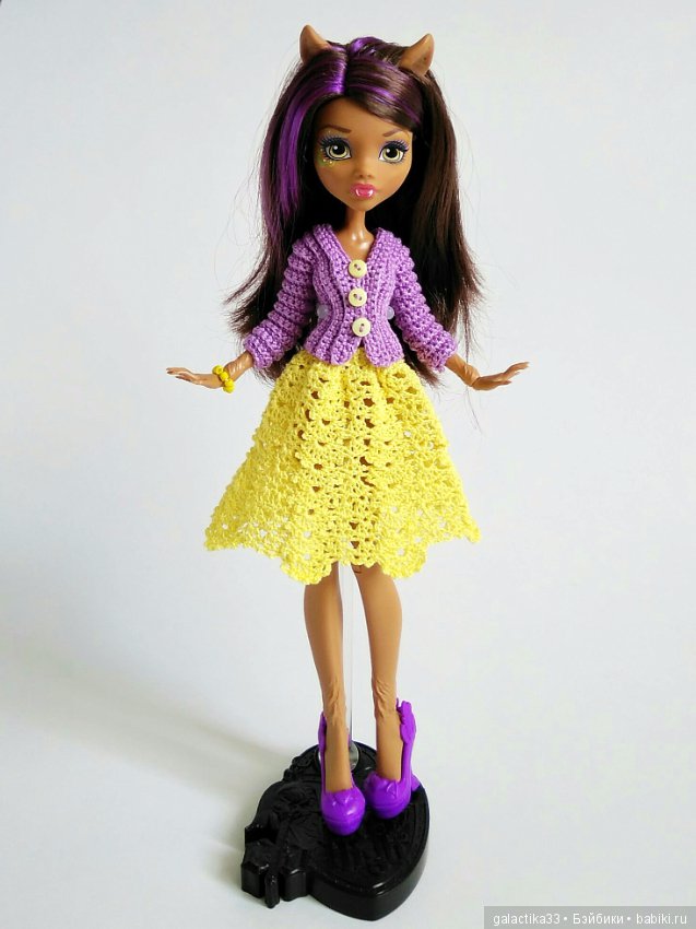 Мои вязалочки для кукол Монстер Хай