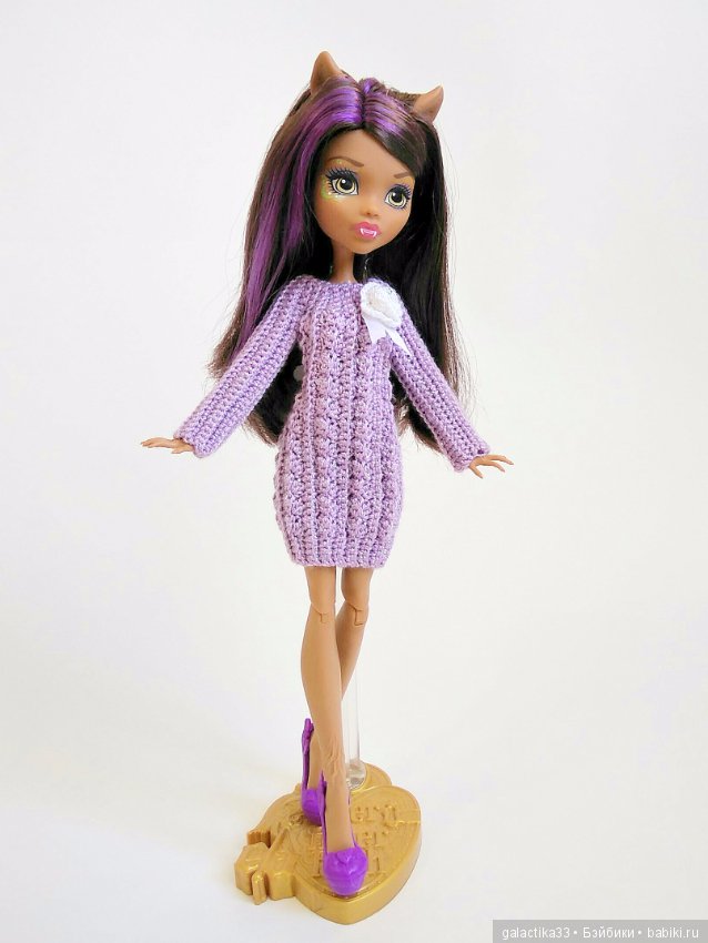 Мои вязалочки для кукол Монстер Хай