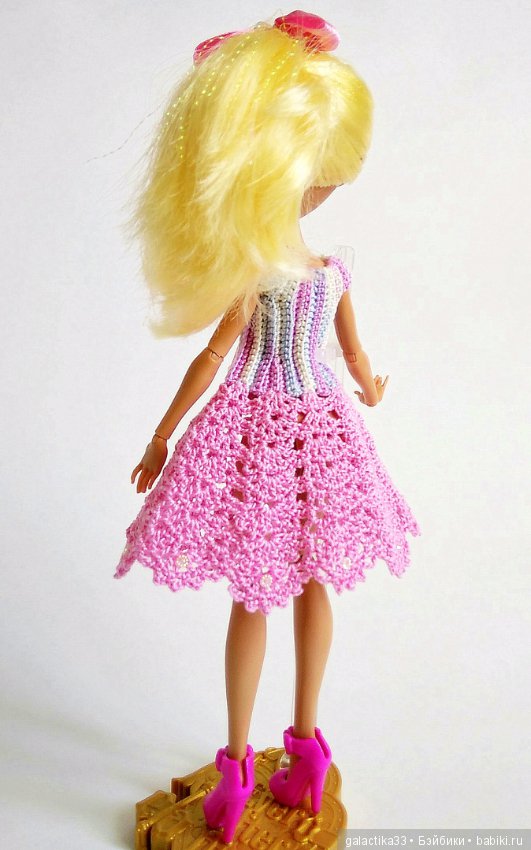 Наряды для Эвер Афтер Хай, вязаные крючком. Часть 1