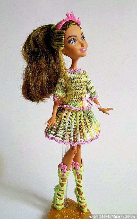 Наряды для Эвер Афтер Хай, вязаные крючком. Часть 1