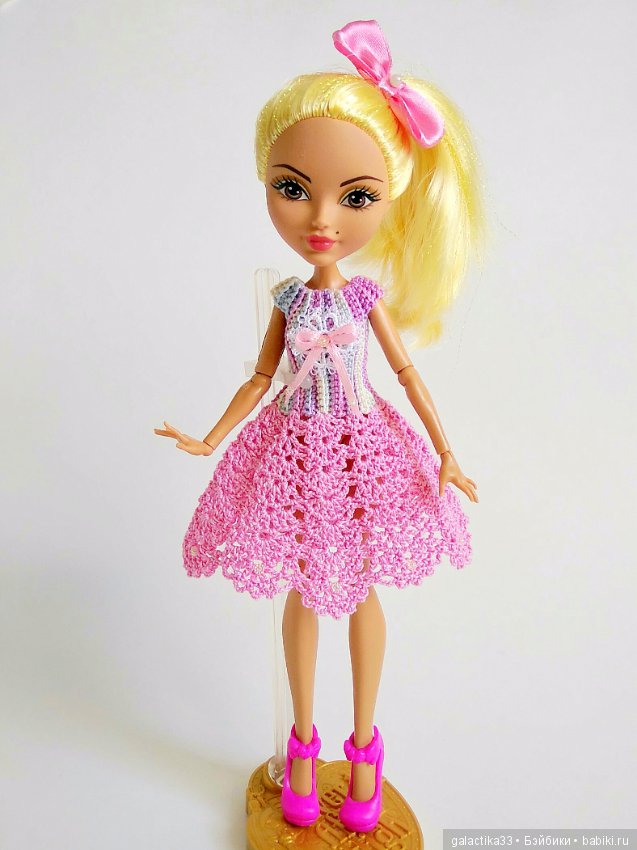 Наряды для Эвер Афтер Хай, вязаные крючком. Часть 1