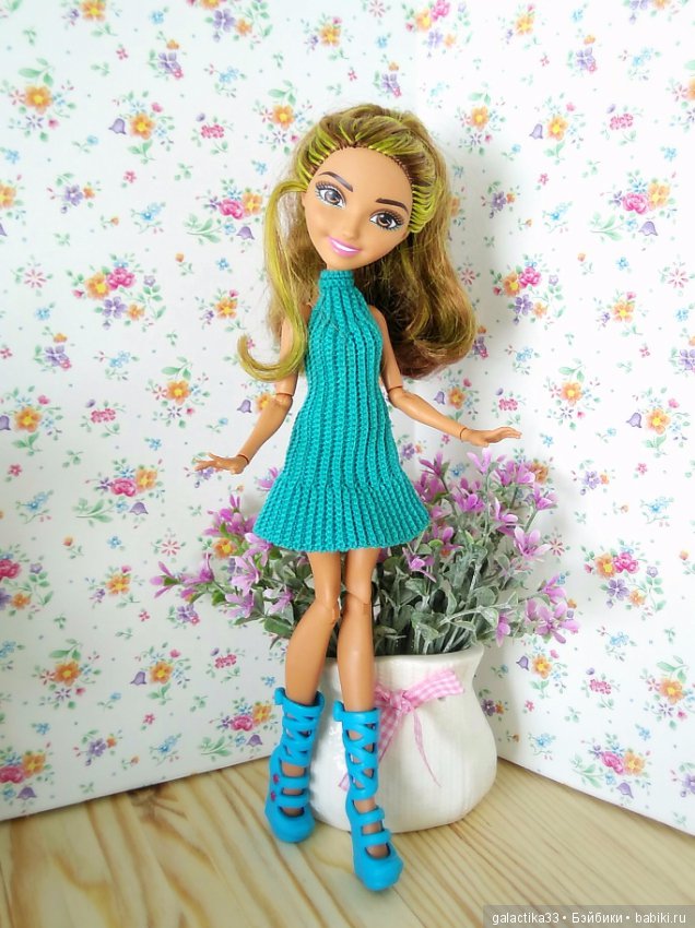 Наряды для Эвер Афтер Хай, вязаные крючком. Часть 1