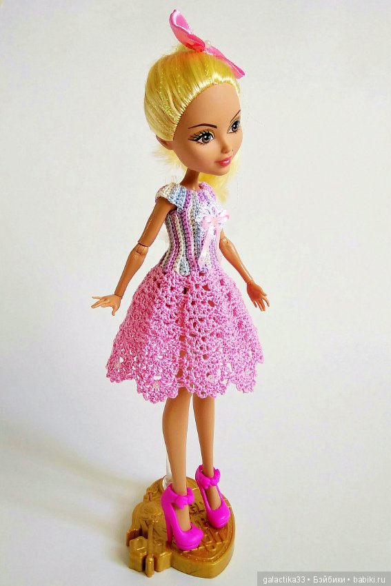 Наряды для Эвер Афтер Хай, вязаные крючком. Часть 1