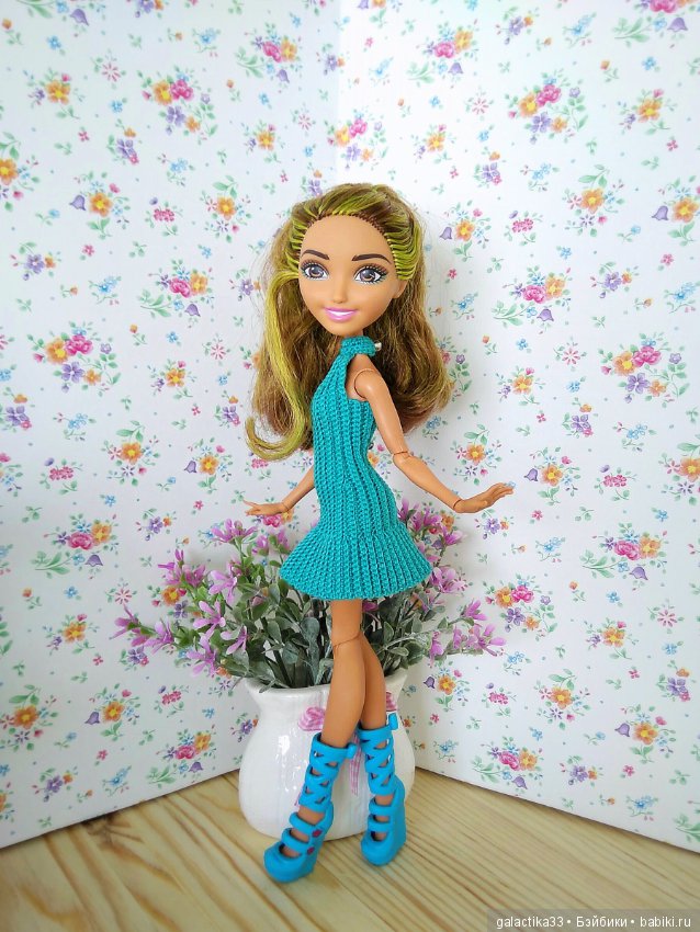 Наряды для Эвер Афтер Хай, вязаные крючком. Часть 1