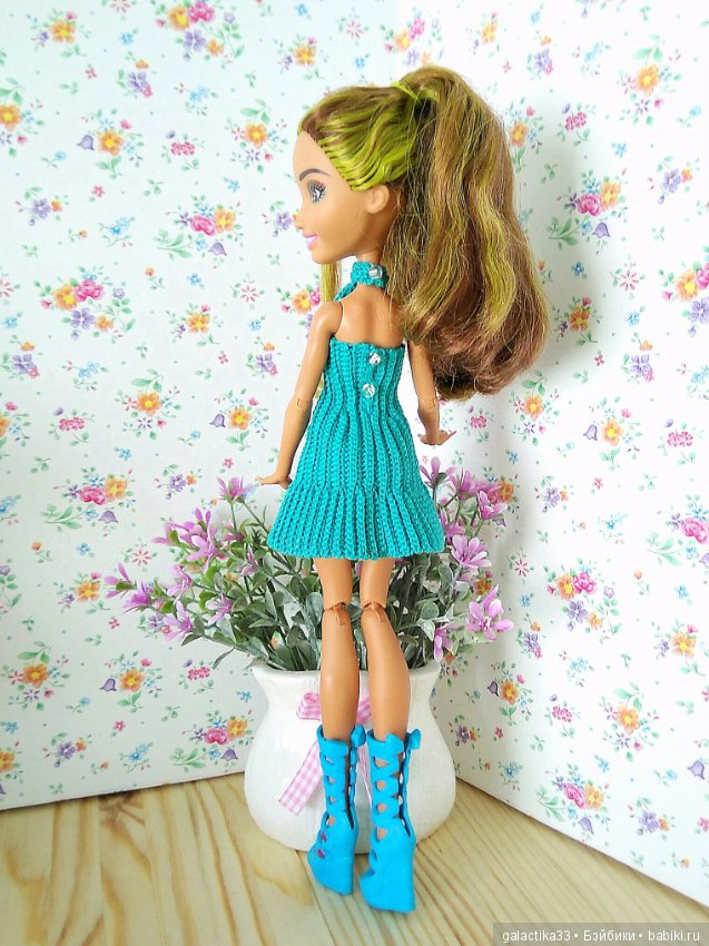 Наряды для Эвер Афтер Хай, вязаные крючком. Часть 1