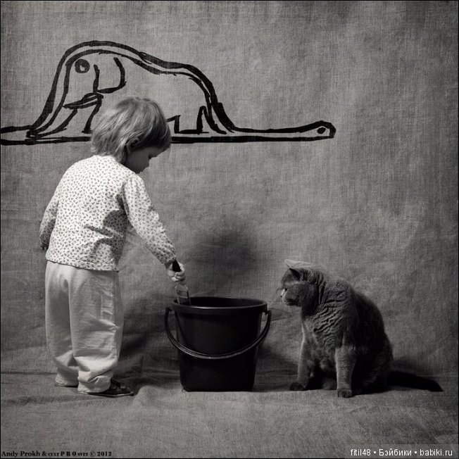 Кошки - лучшие няньки — Интересное обо всем: поздравления (фото 8)