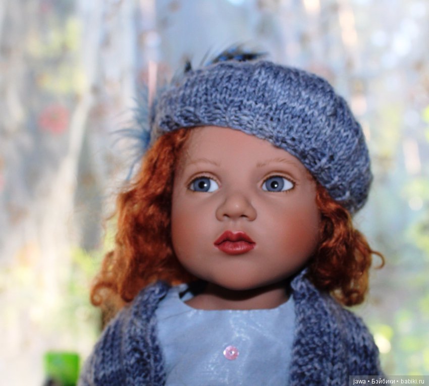 Три сестрички в саду . Коллекционные куклы ZWERGNASE