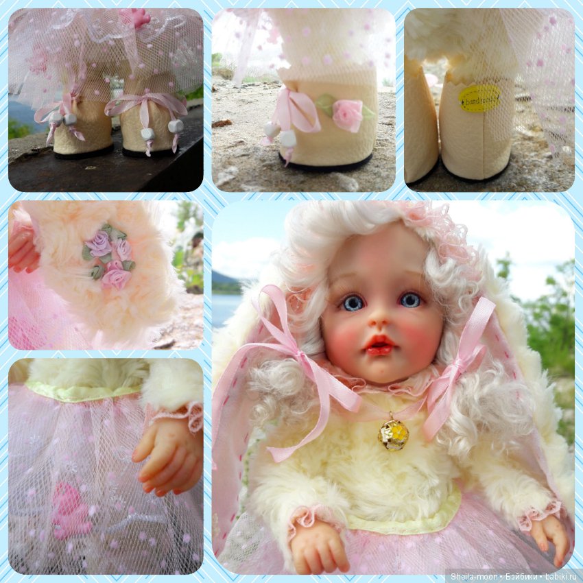 Моя зефиринка Полинка. Авторская кукла Егоровой Елены (фото 9)