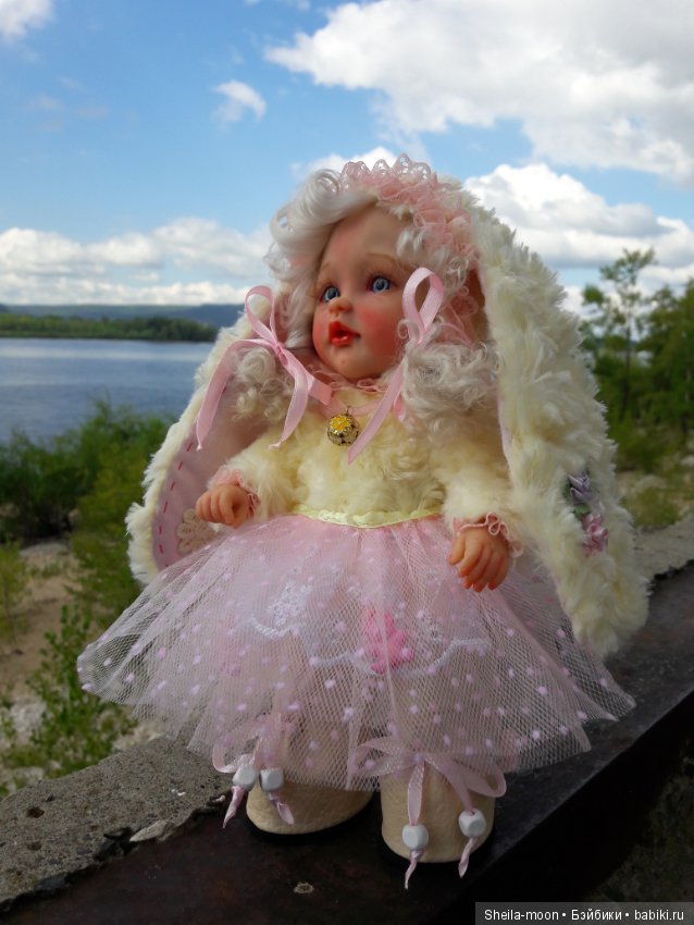 Моя зефиринка Полинка. Авторская кукла Егоровой Елены (фото 6)