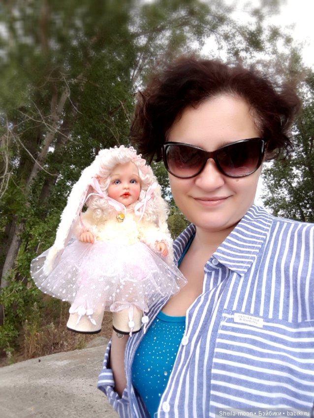 Моя зефиринка Полинка. Авторская кукла Егоровой Елены (фото 10)