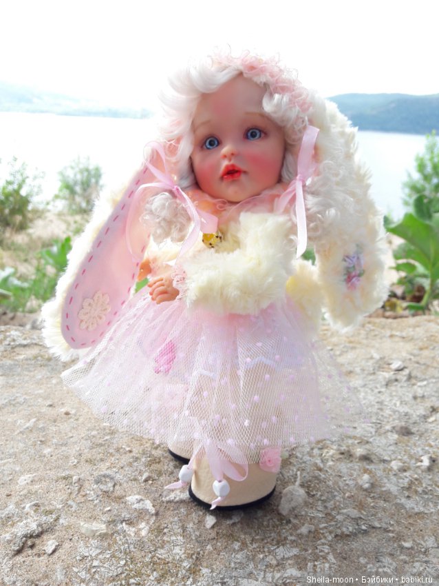Моя зефиринка Полинка. Авторская кукла Егоровой Елены (фото 3)