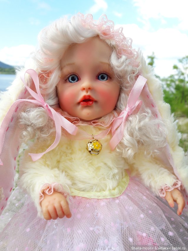 Моя зефиринка Полинка. Авторская кукла Егоровой Елены (фото 5)