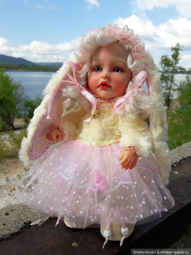 Моя зефиринка Полинка. Авторская кукла Егоровой Елены (фото 7)