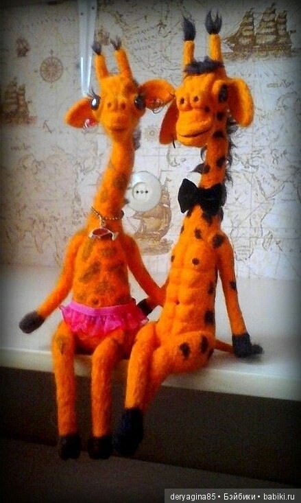 Мои шерстянные зверюшки — Валяные игрушки из шерсти: сухое валяние (фото 5)