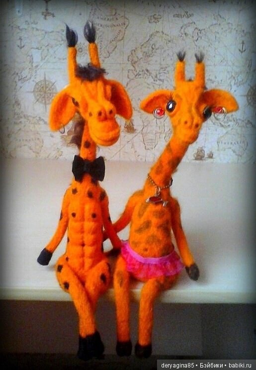 Мои шерстянные зверюшки — Валяные игрушки из шерсти: сухое валяние (фото 4)