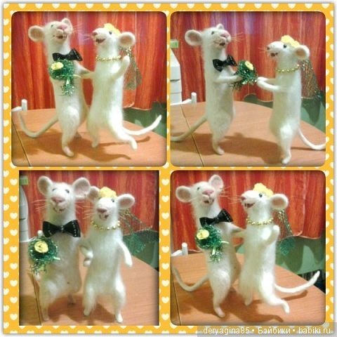 Мои шерстянные зверюшки — Валяные игрушки из шерсти: сухое валяние (фото 3)