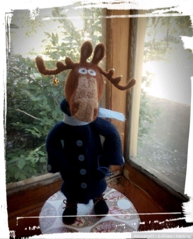 Мои шерстянные зверюшки — Валяные игрушки из шерсти: сухое валяние (фото 10)