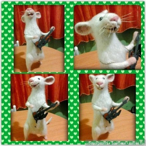 Мои шерстянные зверюшки — Валяные игрушки из шерсти: сухое валяние (фото 2)