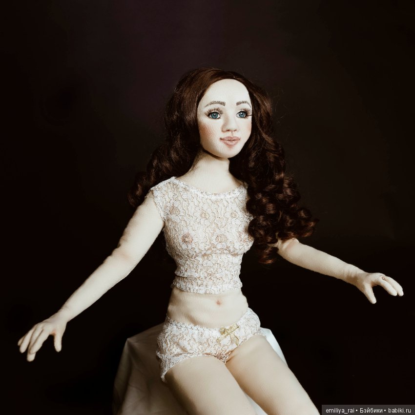 Камила Нежность созданная из текстиля (фото 6)