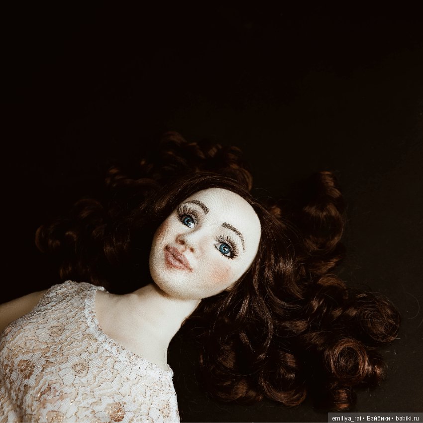 Камила Нежность созданная из текстиля (фото 2)