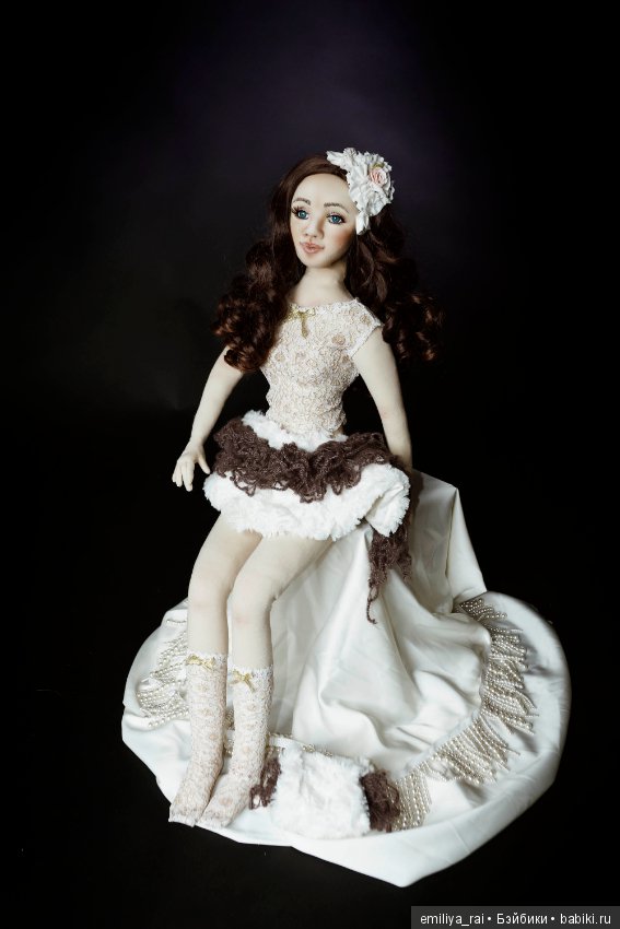 Камила Нежность созданная из текстиля (фото 4)