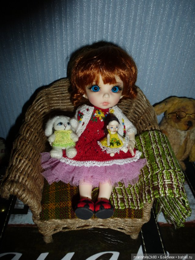 Мини куколки авторские от Марины (monna)