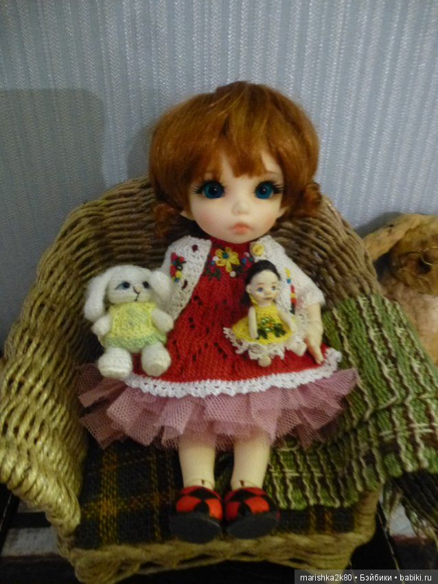 Мини куколки авторские от Марины (monna)