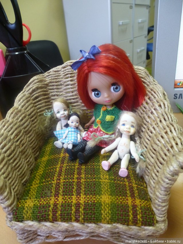 Мини куколки авторские от Марины (monna)