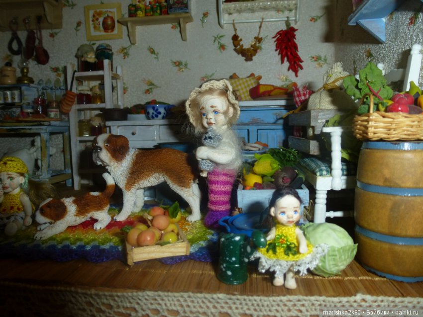 Мини куколки авторские от Марины (monna)