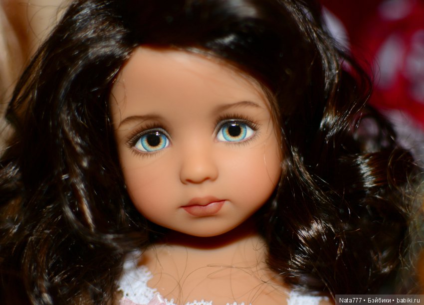 #4 Молд куколки, фантастической и невероятной красоты с росписью от Lana Dobbs