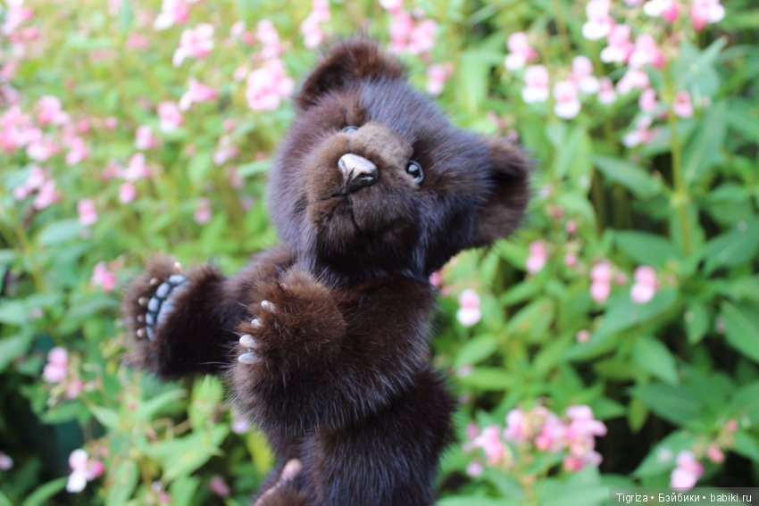 Потапка на прогулке — Авторские мишки Тедди и друзья: фото (фото 8)