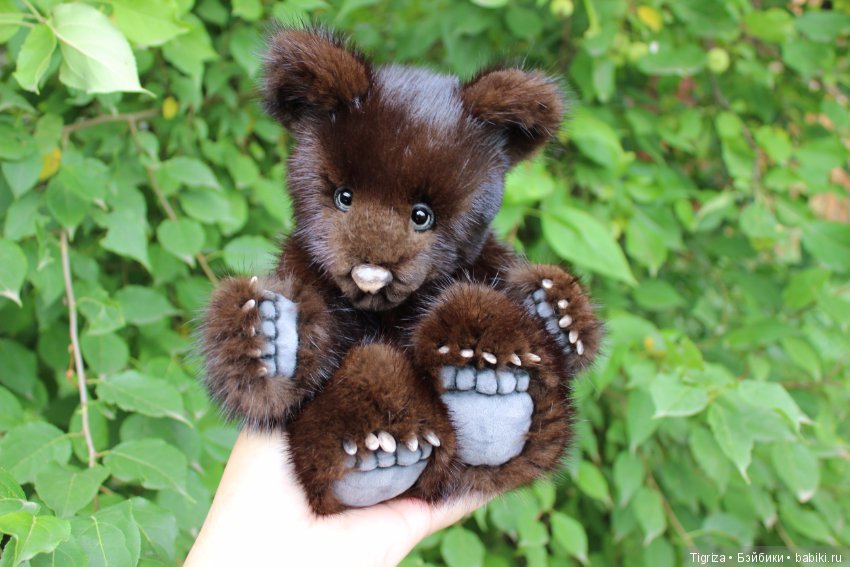 Потапка на прогулке — Авторские мишки Тедди и друзья: фото