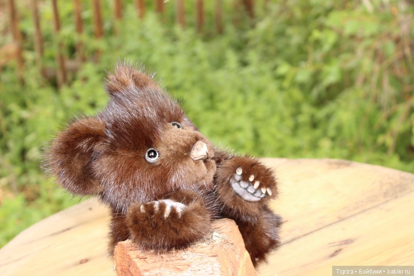 Потапка на прогулке — Авторские мишки Тедди и друзья: фото