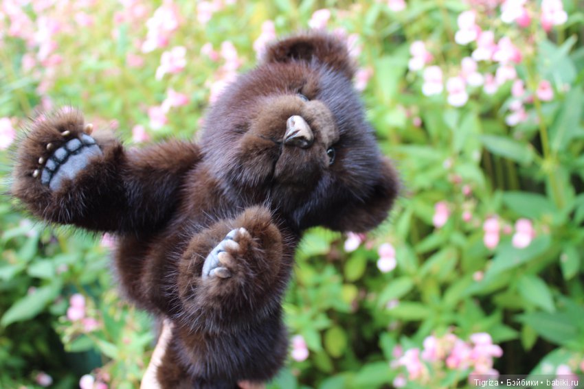 Потапка на прогулке — Авторские мишки Тедди и друзья: фото (фото 9)