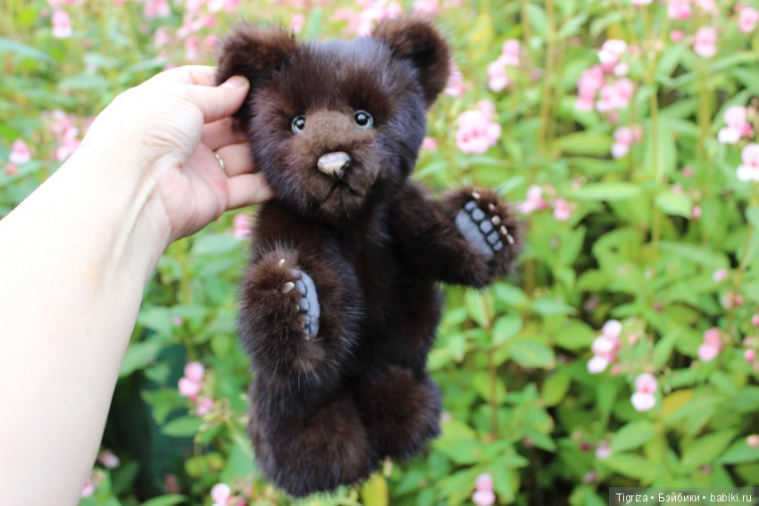 Потапка на прогулке — Авторские мишки Тедди и друзья: фото (фото 7)