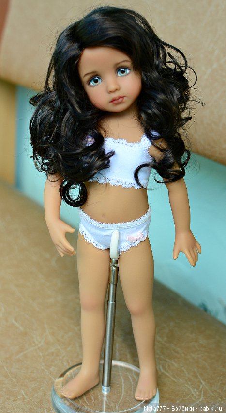 #4 Молд куколки, фантастической и невероятной красоты с росписью от Lana Dobbs